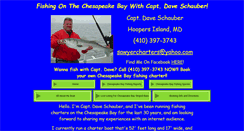 Desktop Screenshot of chesapeakebayfishing.net